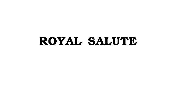 Торговая марка royal salute