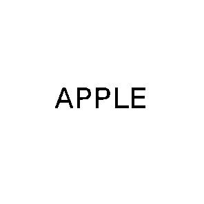 Торговая марка apple