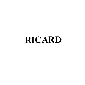 Торговая марка ricard