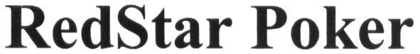 Торговая марка redstar poker; redstar; poker; red star poker; red; star