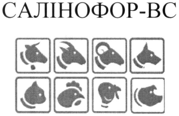 Торговая марка салінофор-вс; салінофор; вс