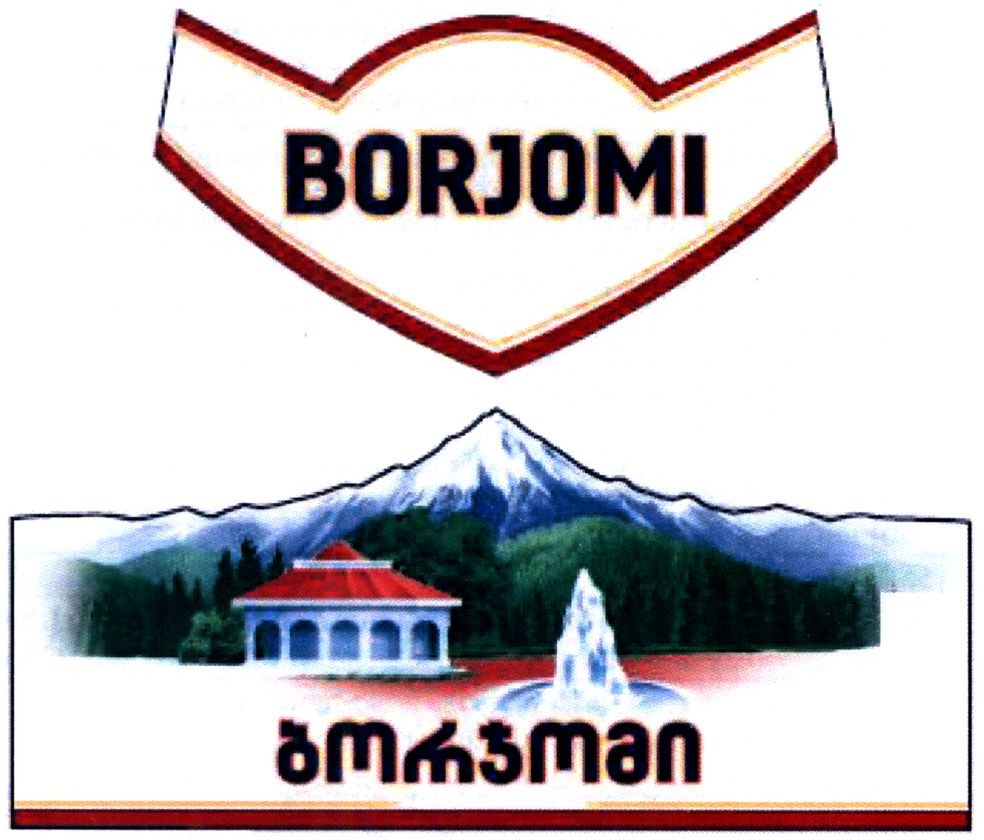 Торговая марка borjomi